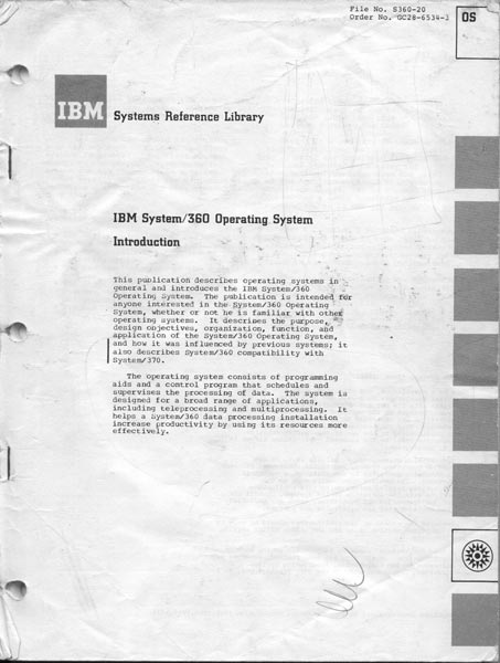 Click the image to see an IBM 360 and other systems in action at YouTube!